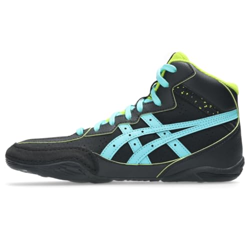 ASICS Kid's Matflex 8 GS Wrestling Shoes, K11, Black/ICE Mint