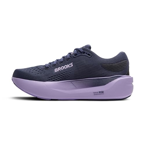 Brooks Women’s Ghost Max 3 Neutral Running & Walking Shoe - Nighshadow/Ebony/Purple - 11 Medium