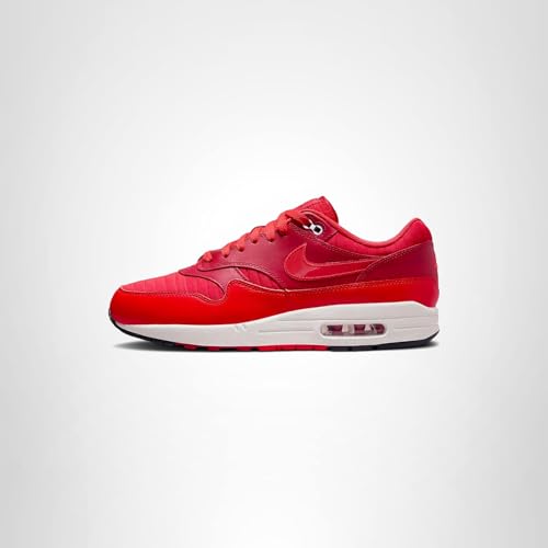 Nike Air Max 1 Men's Shoes (HQ3607-687, Gym Red/University Red/Light Crimson/Sail) Size 9.5