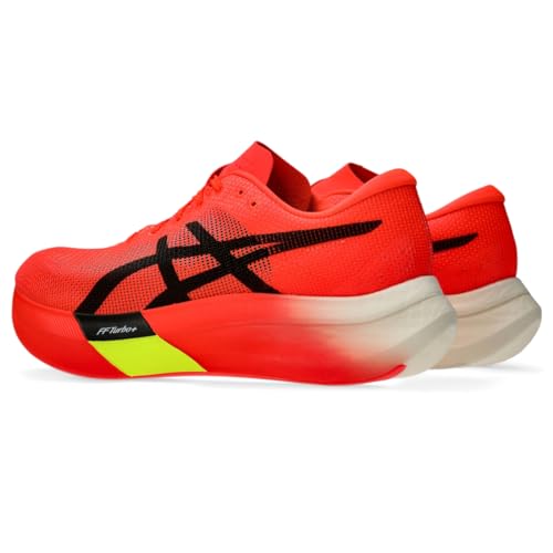 ASICS Unisex METASPEED Sky 3 Running Shoe, 7M / 8.5W, Sunrise RED/Black