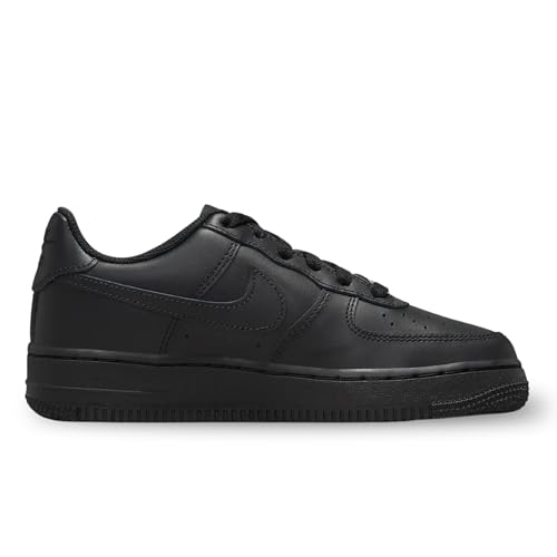Nike Air Force 1 LE Big Kids' Shoes (FV5951-001, Black/Black-Black-Black) Size 6