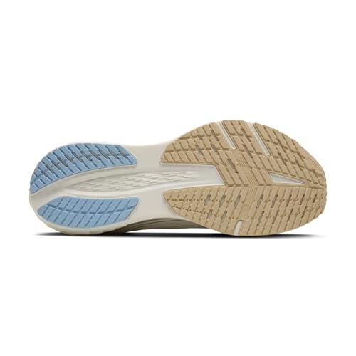 Brooks Women’s Launch 12 Neutral Running Shoe - Coconut/Sand/Skyway - 7 Medium