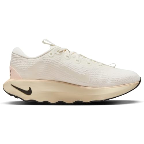 Nike Motiva Women's Walking Shoes (DV1238-105, Sail/Pale Ivory/Guava Ice/Sail) Size 9.5