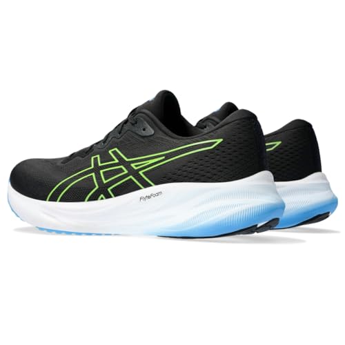 ASICS Men's Gel-Pulse 15 Running Shoe, 13, Black/Electric Lime
