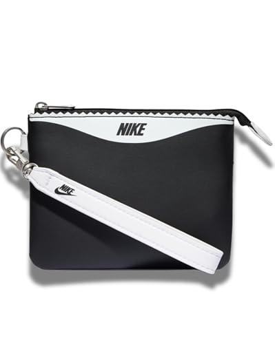 Nike Cortez Wristlet – Streetwear Icon Crafted for Motion, Style, and Everyday Essentials (Black | White, One Size)