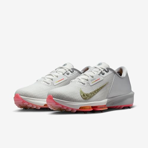 Nike Infinity Tour 2 Golf Shoes (Summit White/Metallic Silver/Iron Grey/Black) Size 11