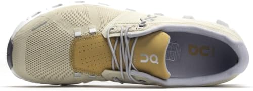 On Men's Cloud 5 Sneakers, Haze/Bronze, 9.5 Medium US