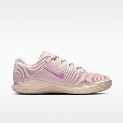 Nike Zoom Vapor 12 PRM Women's Clay Court Tennis Shoes (Pearl Pink/Pink Foam/Chalk/Light Magenta) Size 11