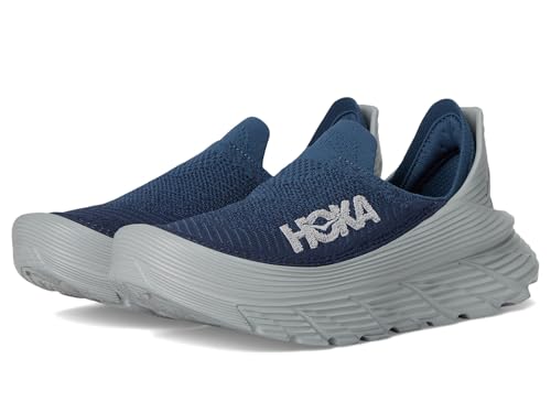 Hoka Unisex Restore TC Varsity Navy/Stellar Grey Men's 6, Women's 7 Medium