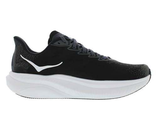 HOKA ONE ONE Mach 6 Mens Shoes Size 11, Color: Black/White