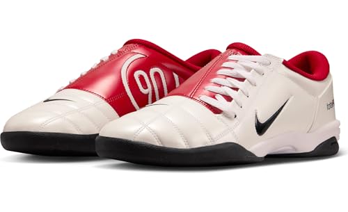White/Black/Gym Red Nike Total 90 Sneaker