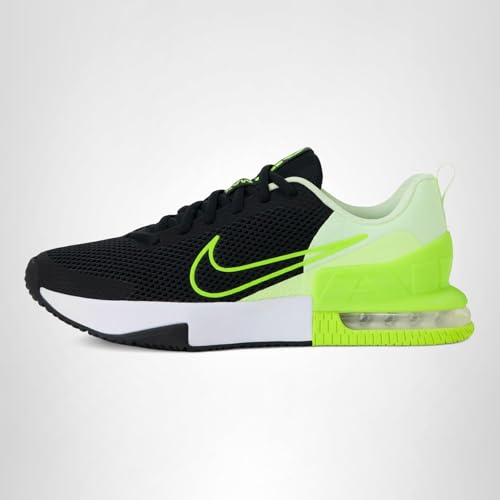 Nike Men's Air Max Alpha Trainer 6 Workout Shoes, Black/Volt-Volt Tint-Barely Volt, 11