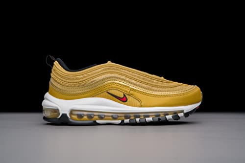 Nike Womens Air Max 97 Shoes Gymnastics Shoes for Women Size 7, Gold, 40.5 EU