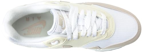 Nike Air Max 1 Women's Shoes (DZ2628-106, White/Platinum Violet/Phantom/White) Size 9
