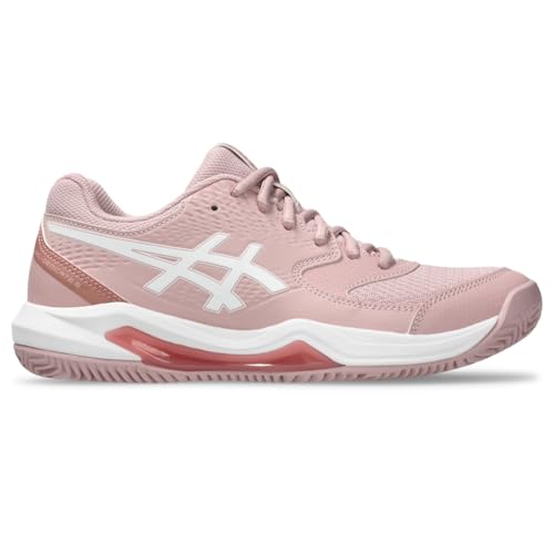 ASICS Women's Gel-Dedicate 8 Clay Tennis Shoes, 9, MORGANITE/White