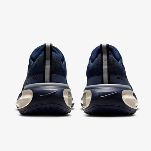 Nike Men's Invincible 3 Road Running Shoes (College Navy/Midnight Navy/Black/Metallic Silver, us_Footwear_Size_System, Adult, Men, Numeric, Medium, Numeric_14)