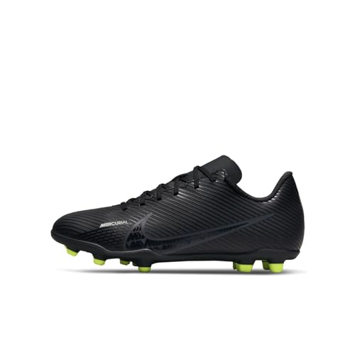 Nike Jr. Mercurial Vapor 15 Club Multi-Ground Soccer Cleats Black | Black Size 6 Medium