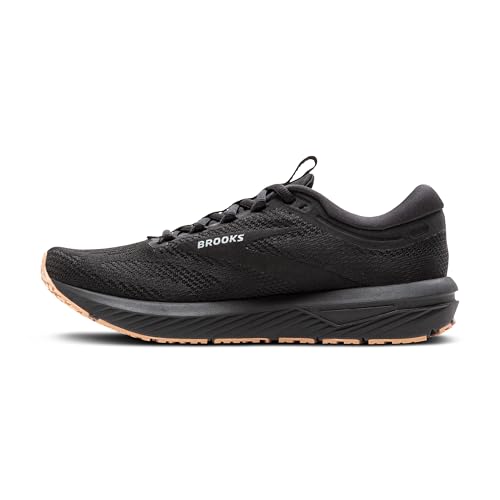 Brooks Women’s Revel 7 Neutral Running Shoe - Black/Black - 6.5 Medium
