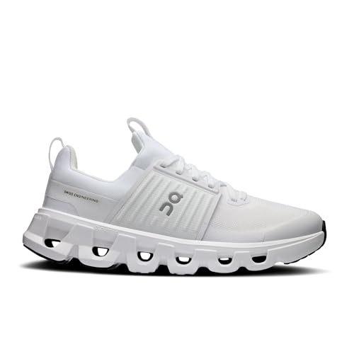 On Kids, Unisex, Cloudswift Youth (Big Kid), All White, 5 Big Kid, M