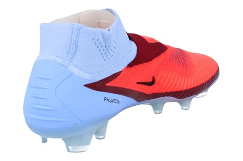 Nike Phantom 6 High Elite Firm-Ground Soccer Cleats (Royal Tint/Black/Bright Crimson) Size 11
