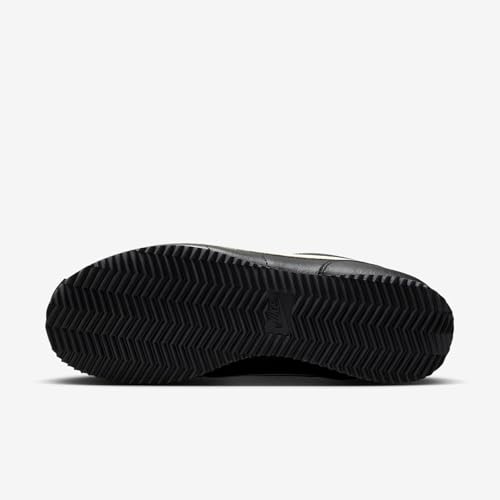 Nike Cortez Leather Women's Shoes (Black/Pale Ivory) Size 8.5