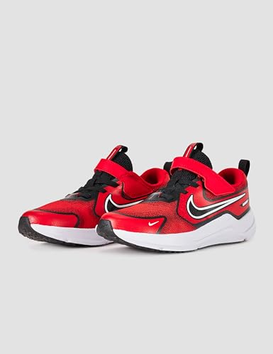 Nike Little Kid's Cosmic Runner Road Running Shoes, University Red/White-Black, 12C