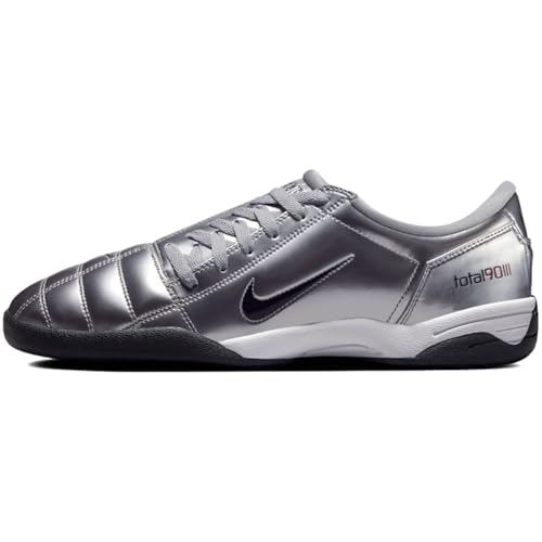 Nike Total 90 III - Metallic Silver / Black / University Red