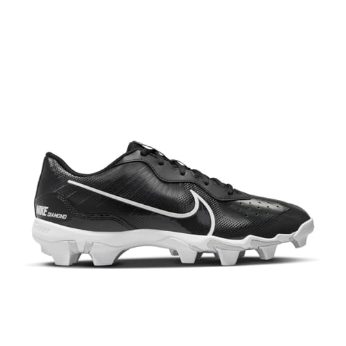 Nike Alpha Huarache Keystone Low Rubber Baseball Cleats SZ 13 Black | White