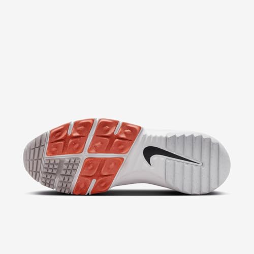 Nike Free Golf NN Golf Shoes (FN0332-100, Summit White/Phantom/Dark Team Red/Black) Size 12