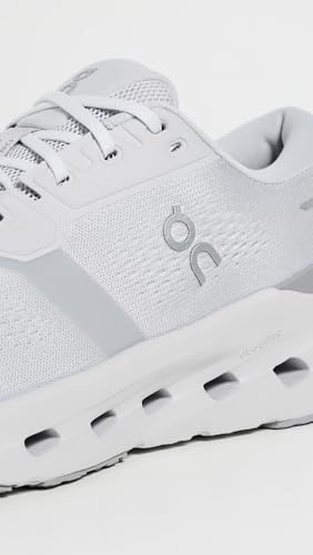 On Mens Cloudrunner 3, Ghost/Verdite 10 Wide