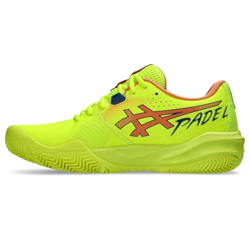 ASICS Men's Gel-Challenger 15 Padel L.e.Trainers, Safety Yellow Twilight Blue, 9.5 US