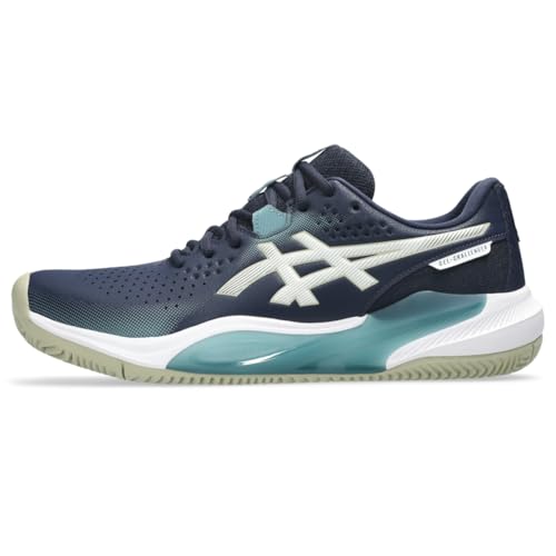 ASICS Men's Gel-Challenger 15 Clay Tennis Shoes, 10, Midnight/Oatmeal