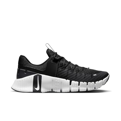 Nike Men's Free MetconCross Trainer, Black White Anthracite, 9.5 US