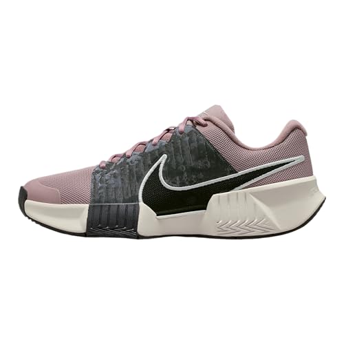 Nike GP Challenge Pro Premium Men's Hard Court Tennis Shoes (Light Violet Ore/Bailey Green/Anthracite/Black) Size 10