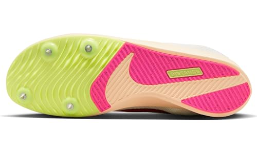 Nike Rival Distance (DC8725-101, Sail/Light Lemon Twist/Guava Ice/Fierce Pink) Size 10