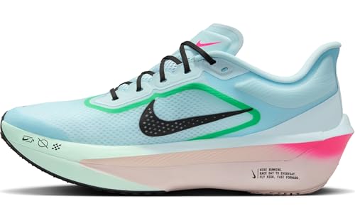 Nike Zoom Fly 6 Men's Road Racing Shoes (Glacier Ice/Hyper Pink/Green Shock/Black) Size 11