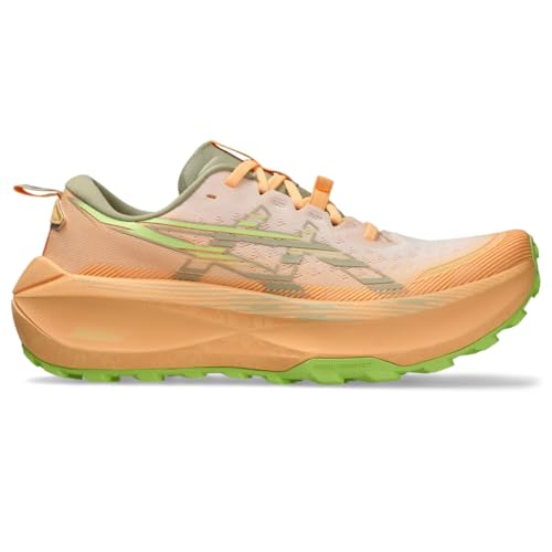 ASICS Men's Trabuco Max 4 Running Shoe, 10, Cream/Khaki