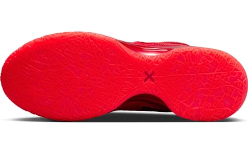 Lebron NXXT Gen AMPD Basketball Shoes (FJ1566-600, University Red/Bright Crimson) Size 8.5