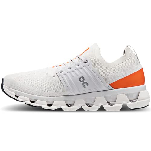 Cloudswift 3 Mens Running Shoes (White/Flame)