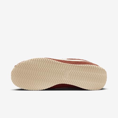 Nike Cortez SE Suede Men's Shoes (HF3142-200, Dark Russet/Flax/Muslin/Sail) Size 8