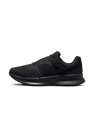 Nike Men's Run Swift 3 Road Running Shoes, Black/Black-Dark Smoke Grey, 10.5