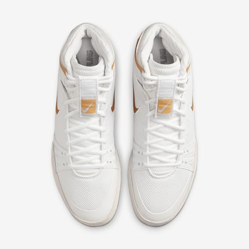 Nike Men's Freek Wrestling Shoes (8.5, White/Gold-M)