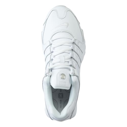 Nike Shox NZ Mens Running Shoes [378341-128] White/White Mens Shoes 378341-128-10.5