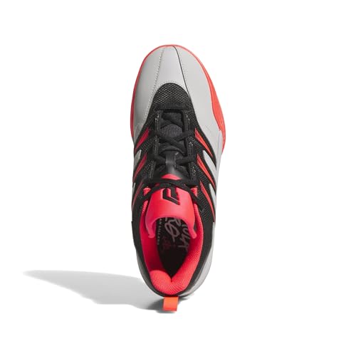 Adidas Unisex-Adult Dame Certified 3 Basketball, Black/Lucid Red/Grey, 13