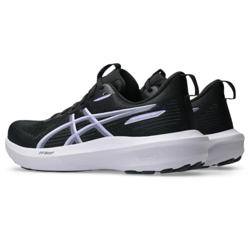 ASICS Women's GT-1000 14 Running Shoes, 10, Black/Lilac HINT