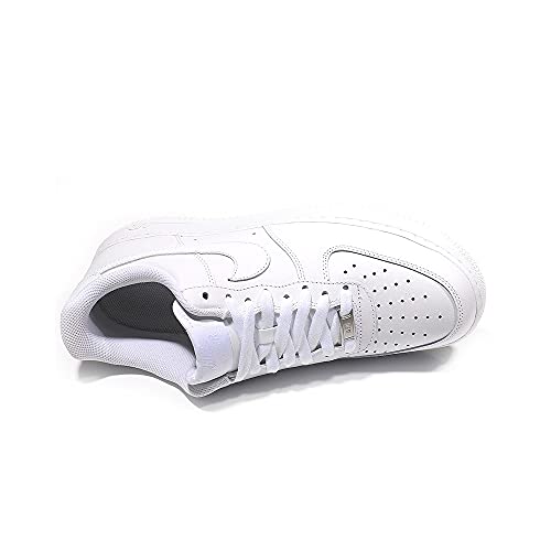 Nike Men's Air Force 1 '07 Basketball Shoe, White/White, 10 US