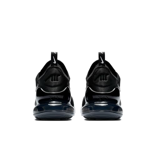 NIKE Women's Athletic Shoes, W-Air Max 270 Black, Black, Anthracite, White 10 US/ 7.5 UK
