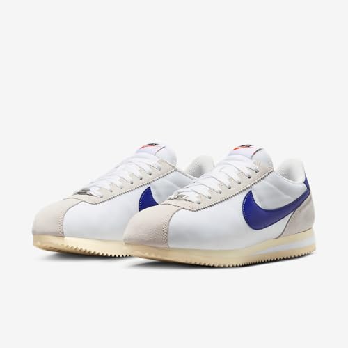 Nike Cortez Textile Women's Shoes (DZ2795-102, White/Phantom/Alabaster/Deep Night) Size 7