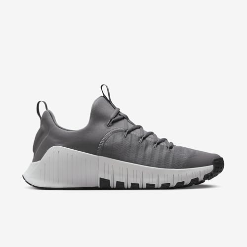 Nike Free Metcon 6 Men's Workout Shoes (HM3754-002, Gunsmoke/Black/White) Size 9