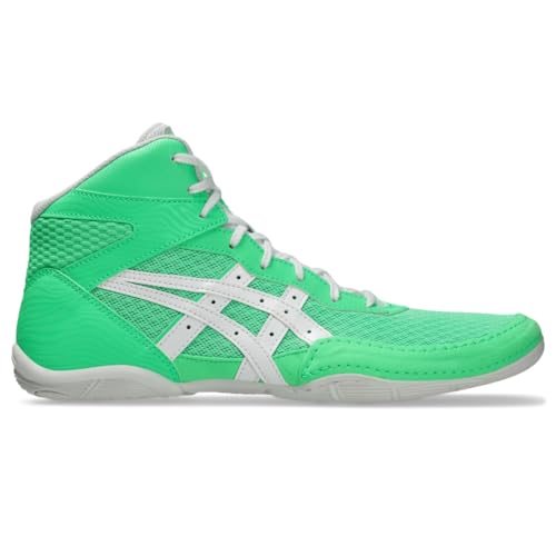 ASICS Men's Matflex 7 Wrestling Shoes, 12, NEW Leaf/White
